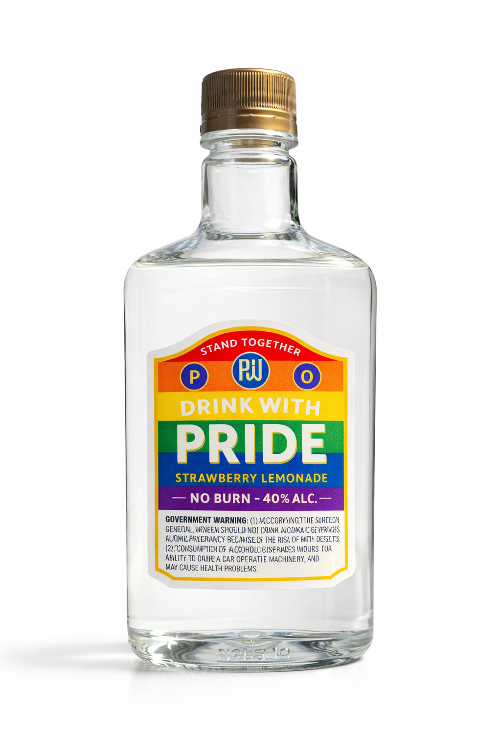 Big Flavor Pint — Strawberry Lemonade Vodka (Plastic Bottle)